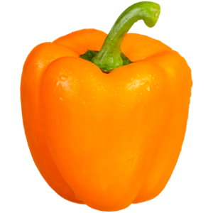 Orange Sweet Bell Peppers